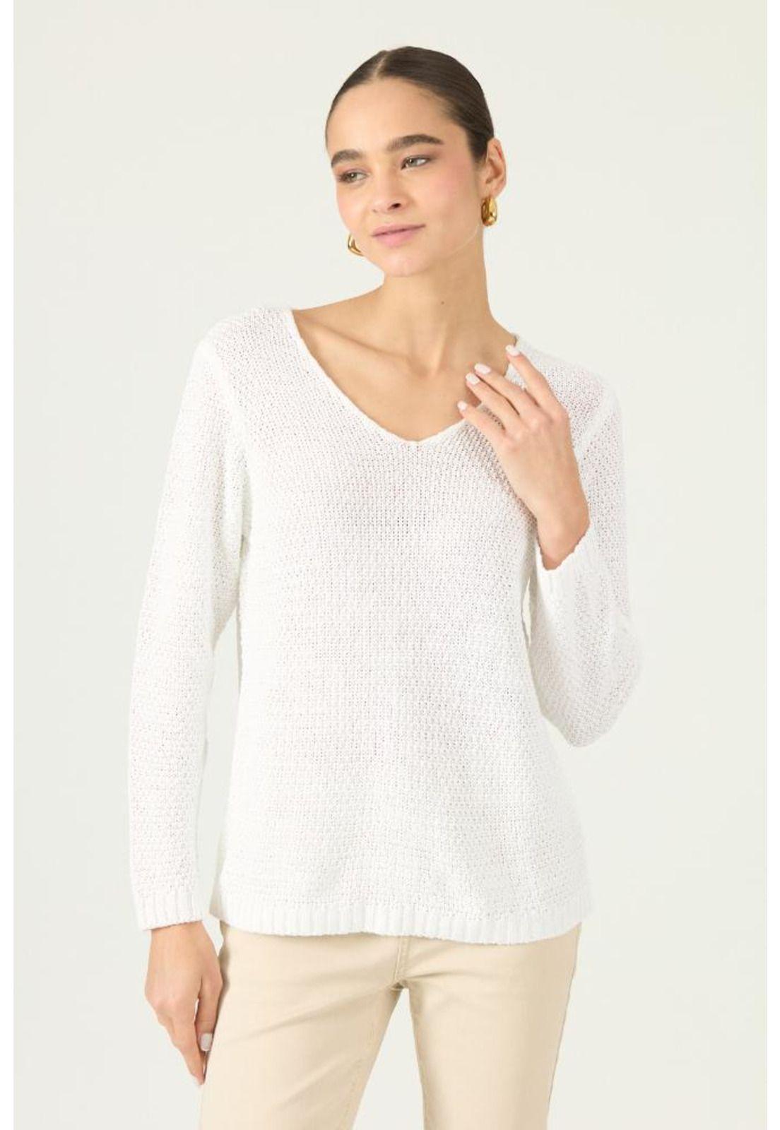 Sweater blanco PRIVILEGE 3114-2