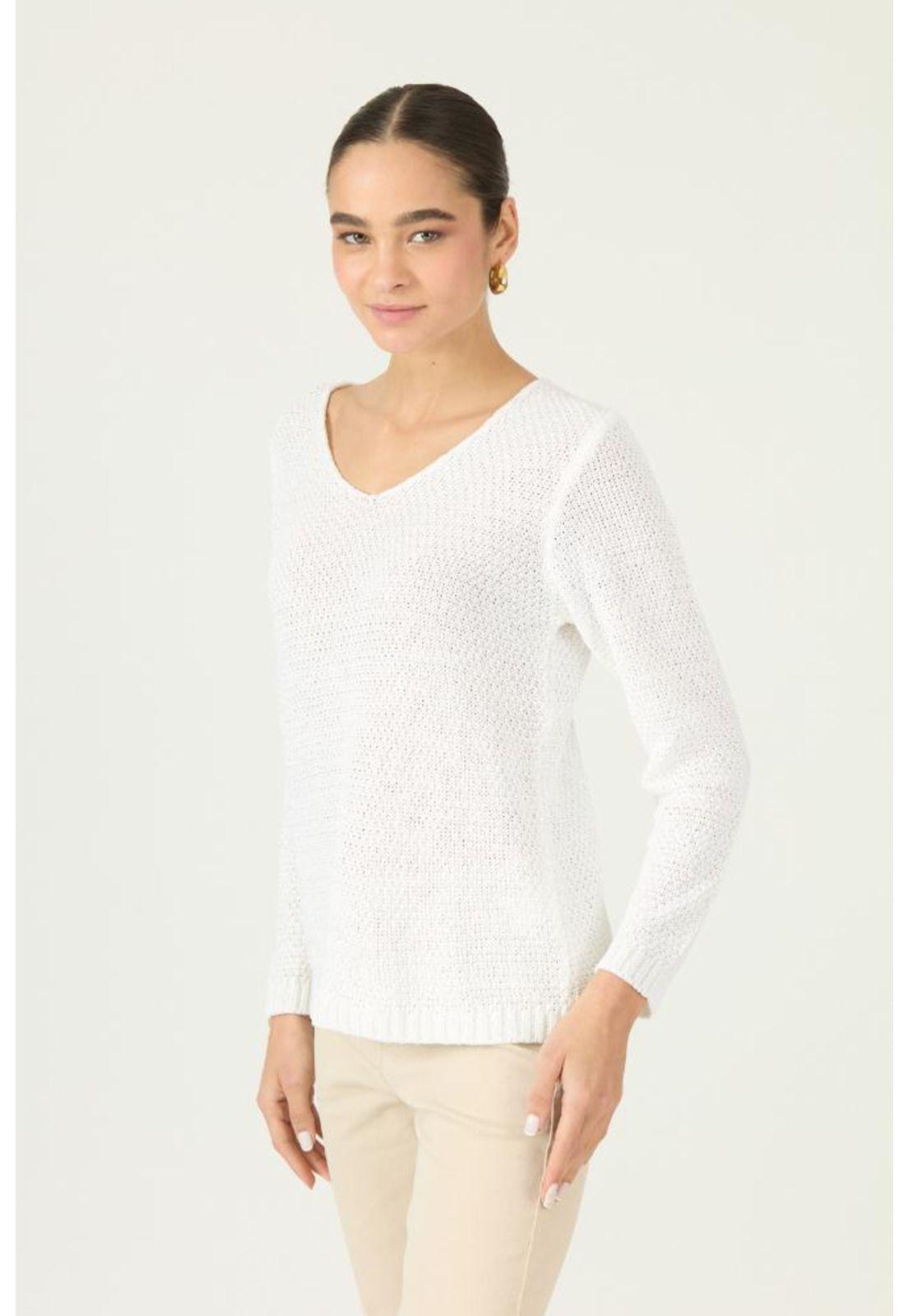 Sweater blanco PRIVILEGE 3114-3