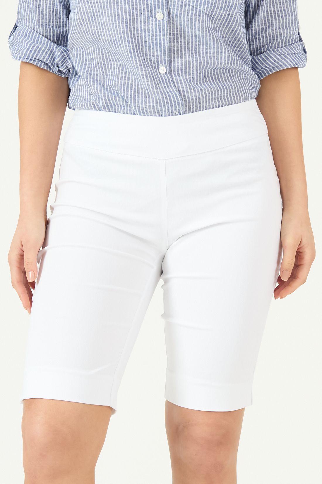 Shorts Straight Blanco Cod 2100375-1