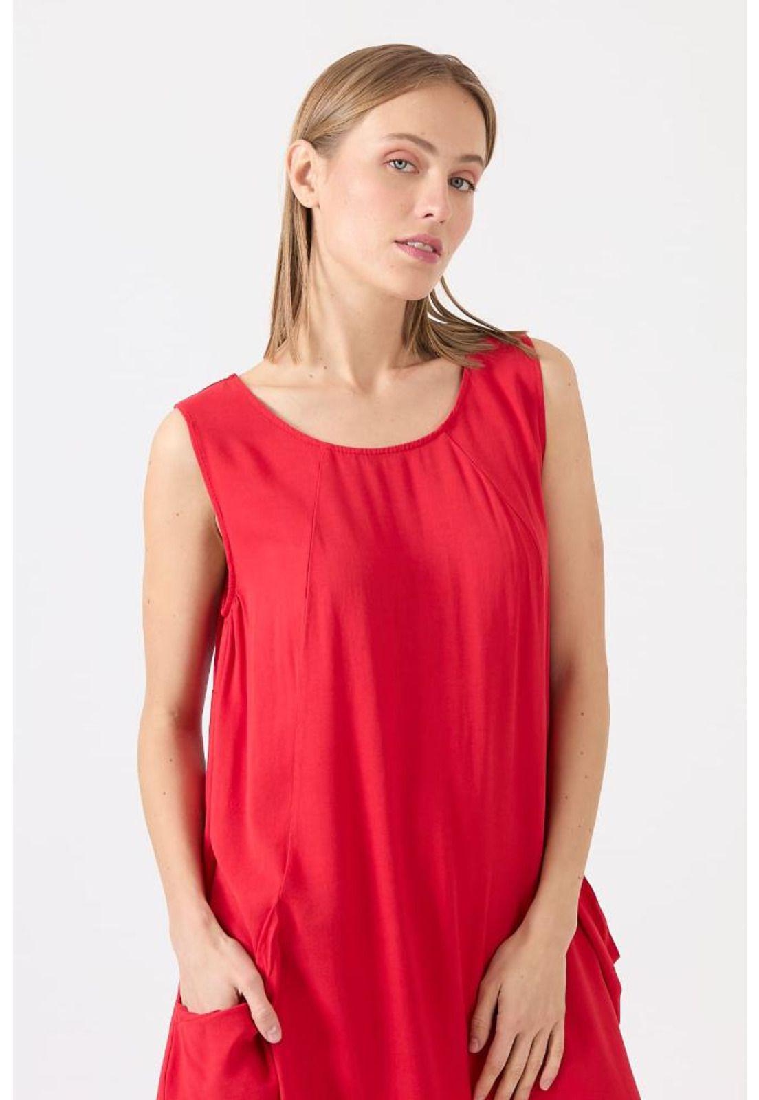 Vestido rojo PRIVILEGE 1152-2