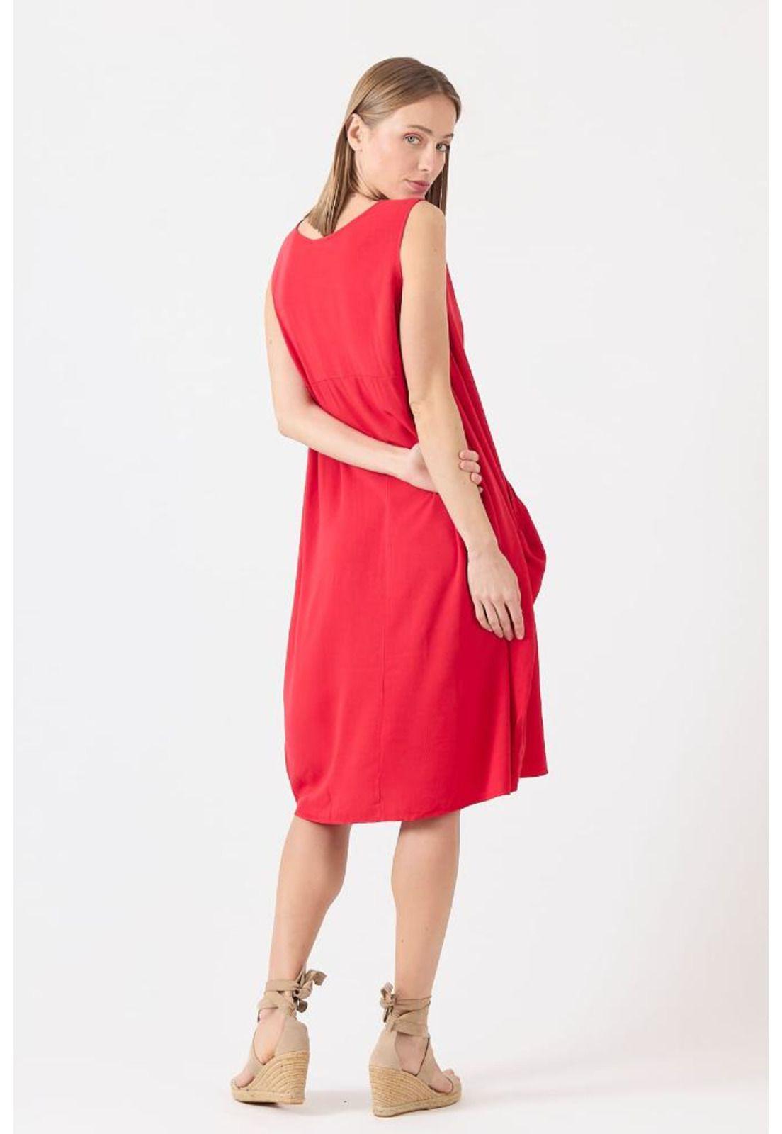 Vestido rojo PRIVILEGE 1152-3