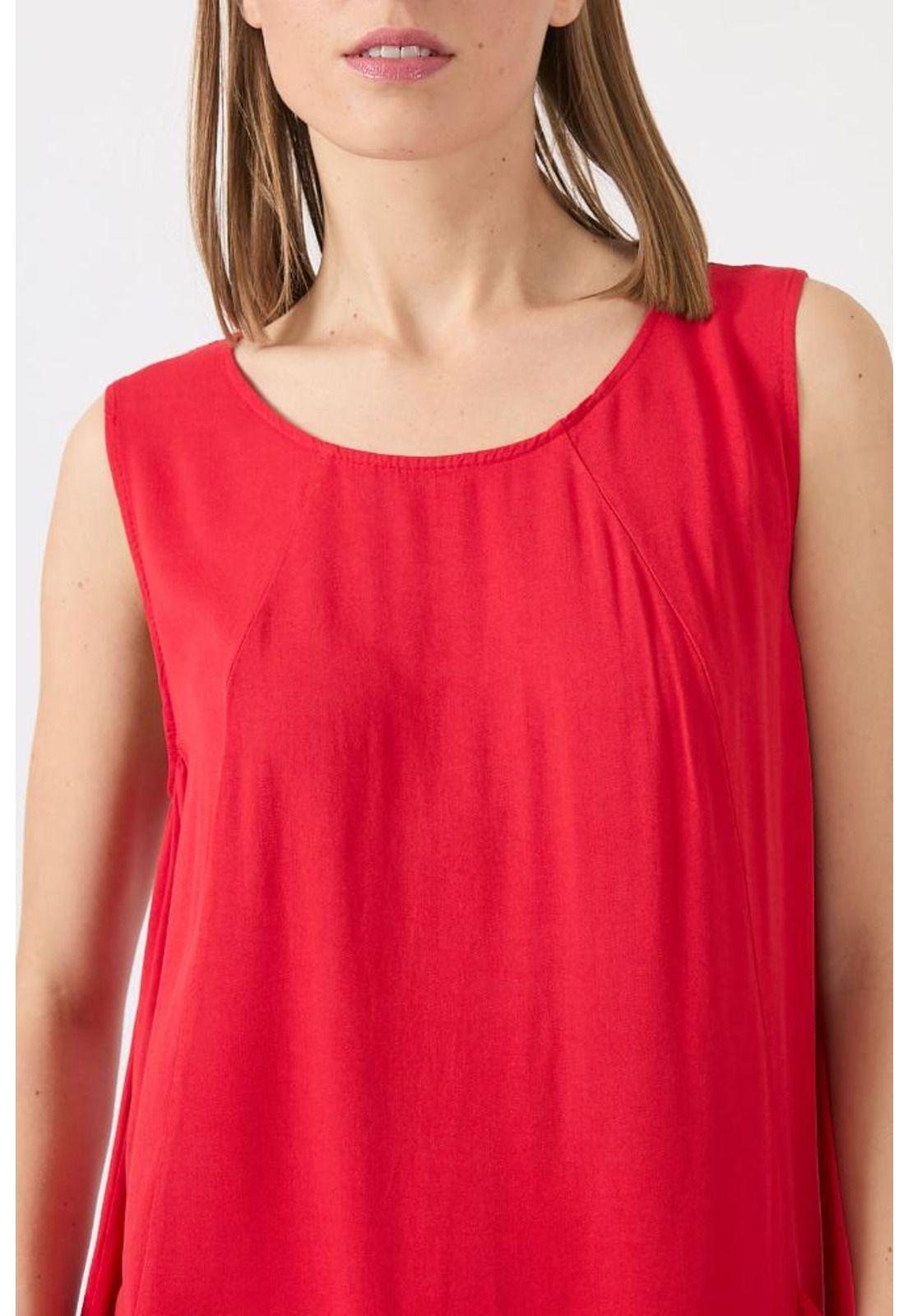 Vestido rojo PRIVILEGE 1152-4
