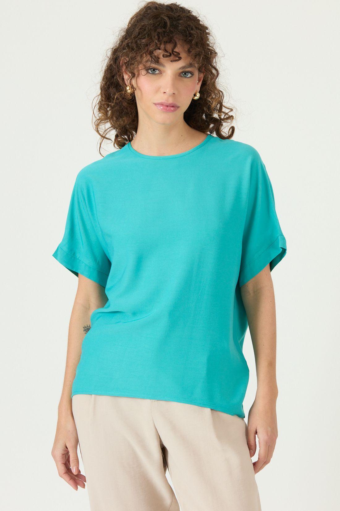 Blusa Turquesa Cod 4516745-2