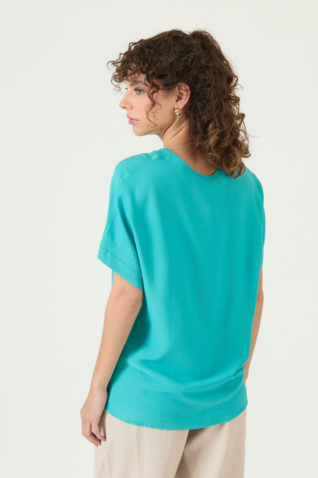 Blusa Turquesa Cod 4516745-4