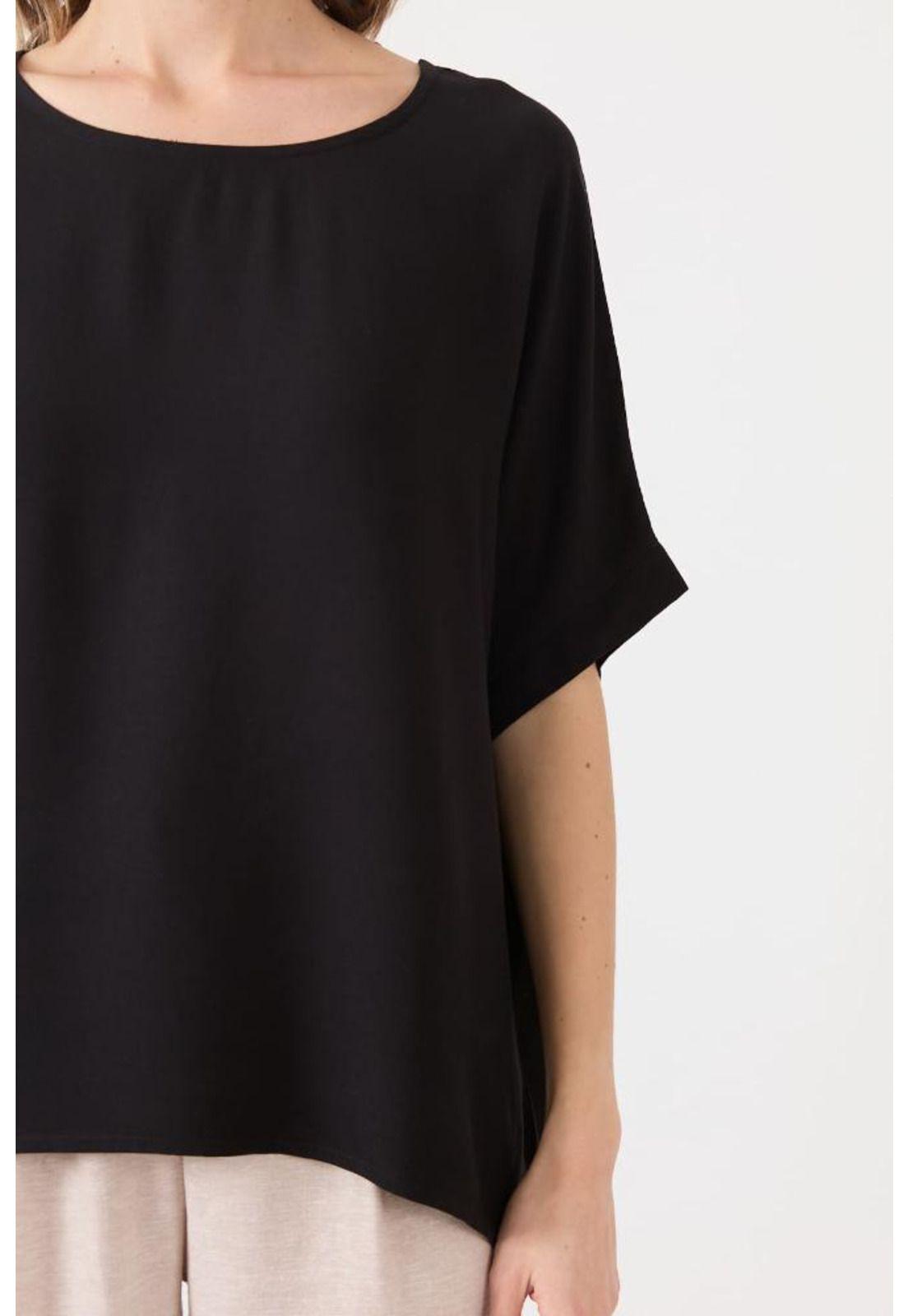 Blusa negra PRIVILEGE 1538-4