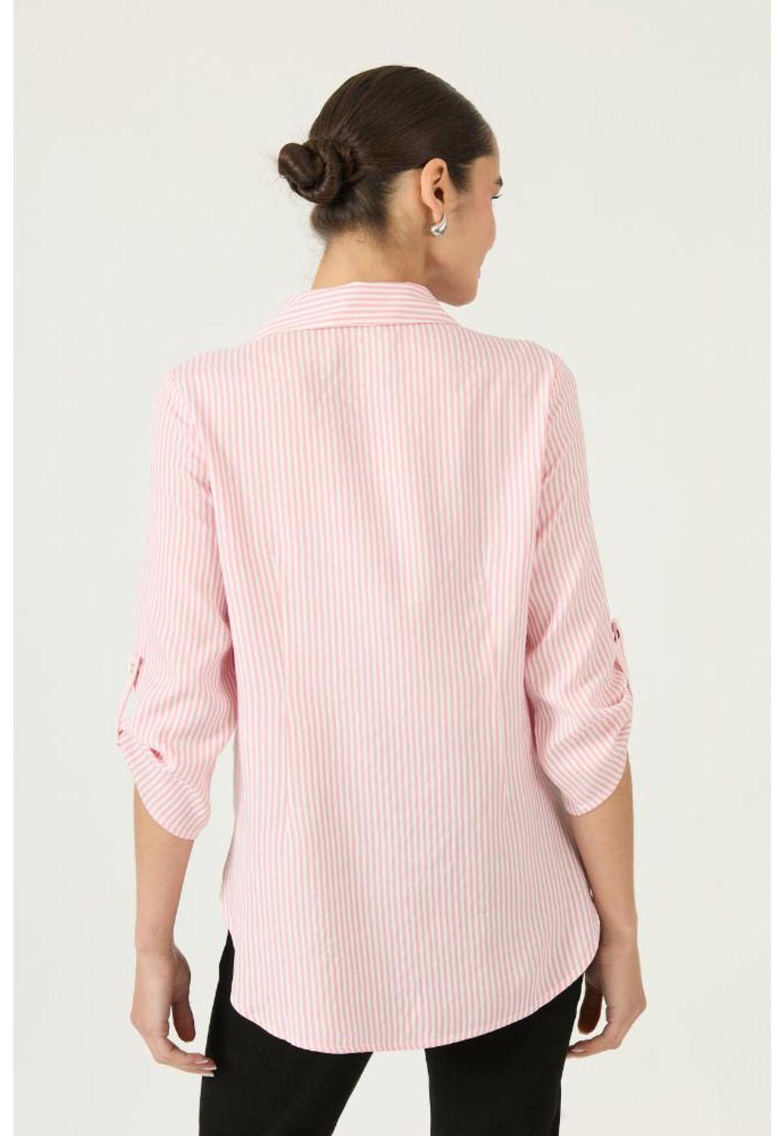 Blusa rosa rayas PRIVILEGE 2922-3