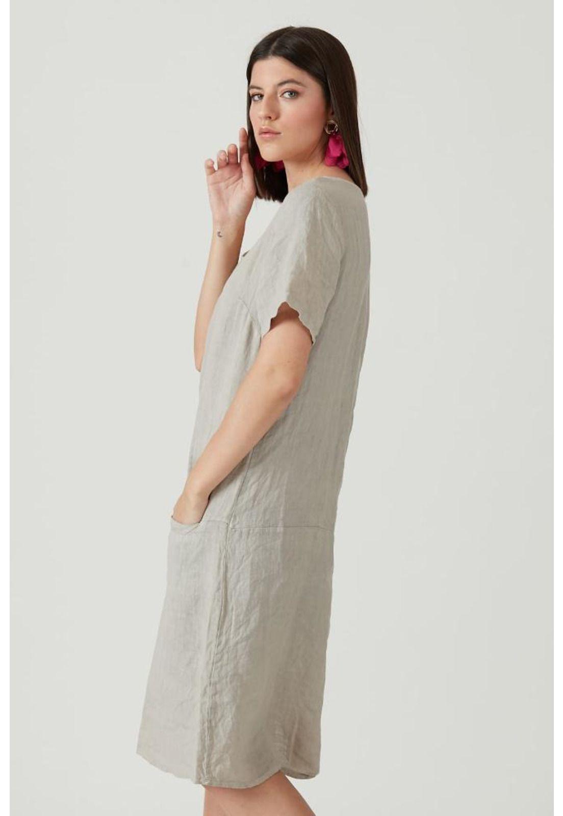 Vestido de lino vison-2
