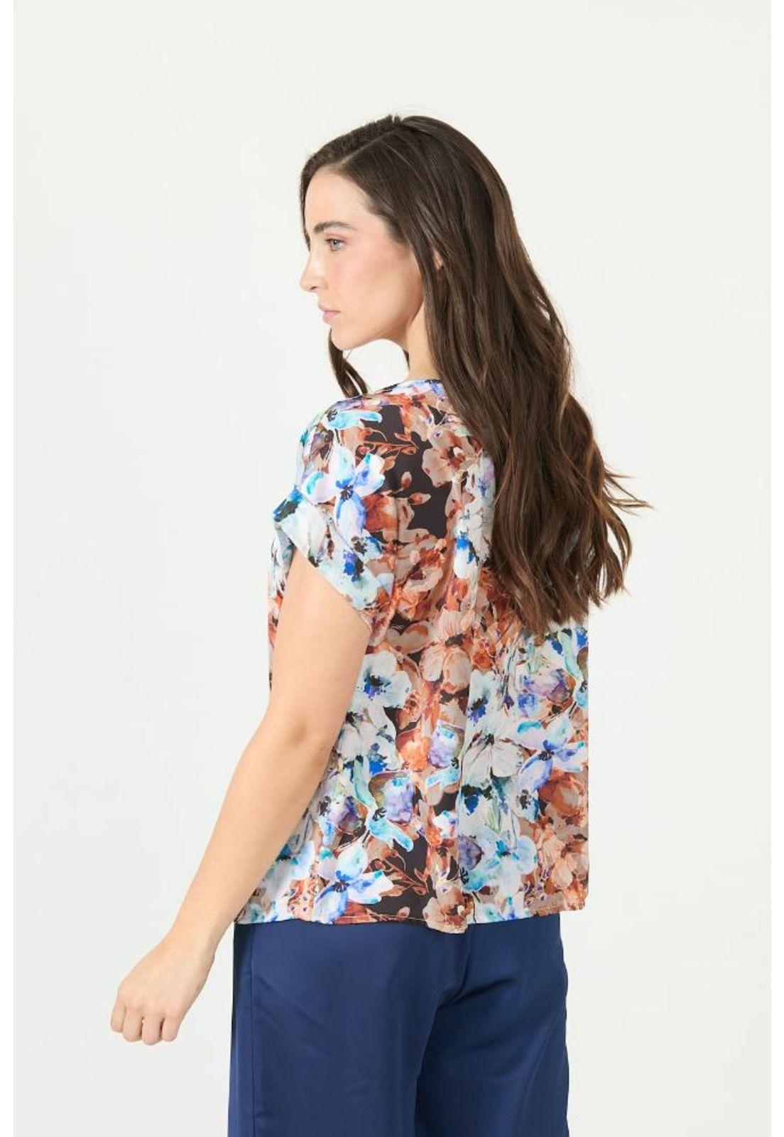 Blusa multicolor estampada PRIVILEGE 2391-3
