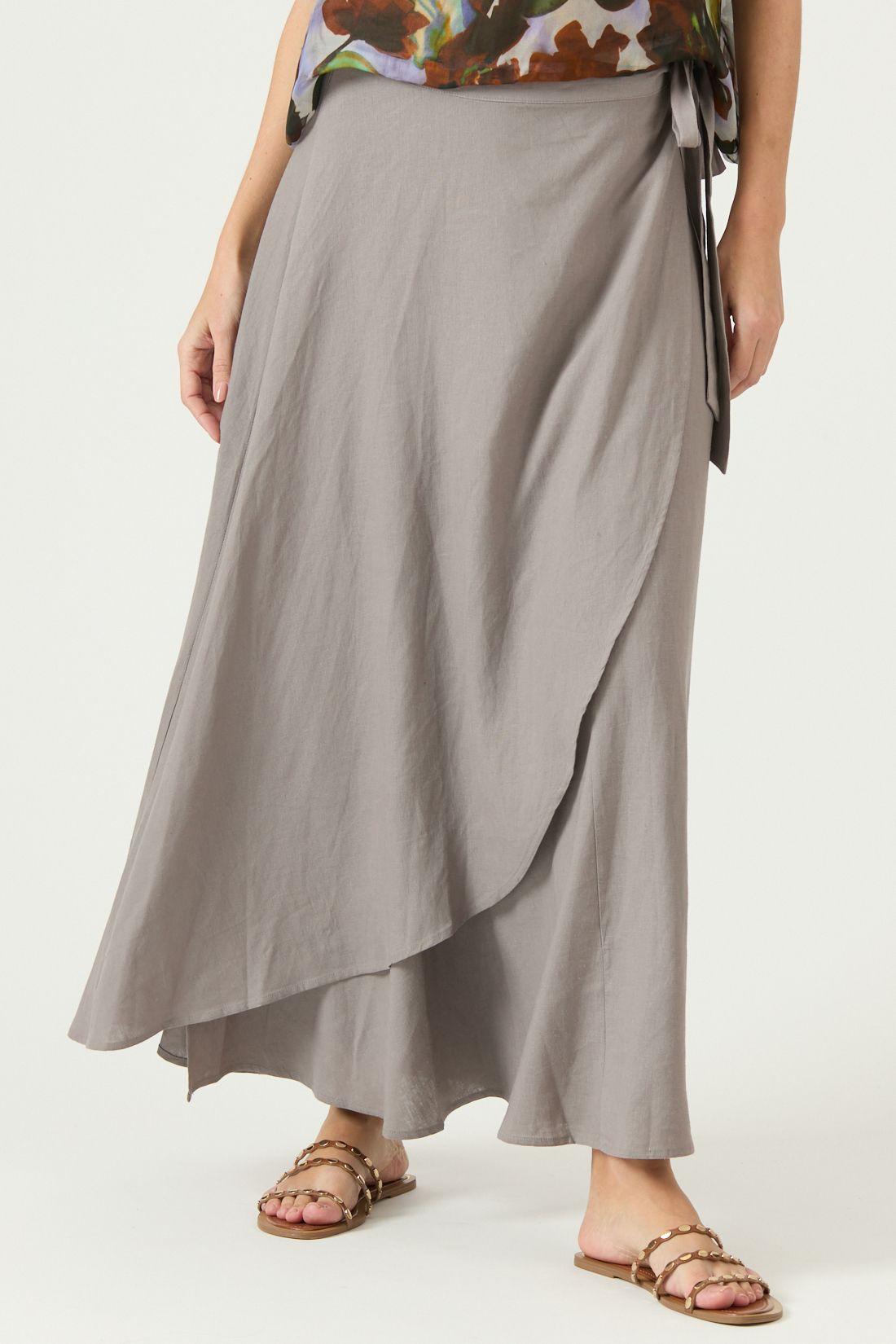 Falda Midi Vison Cod 5008585-1