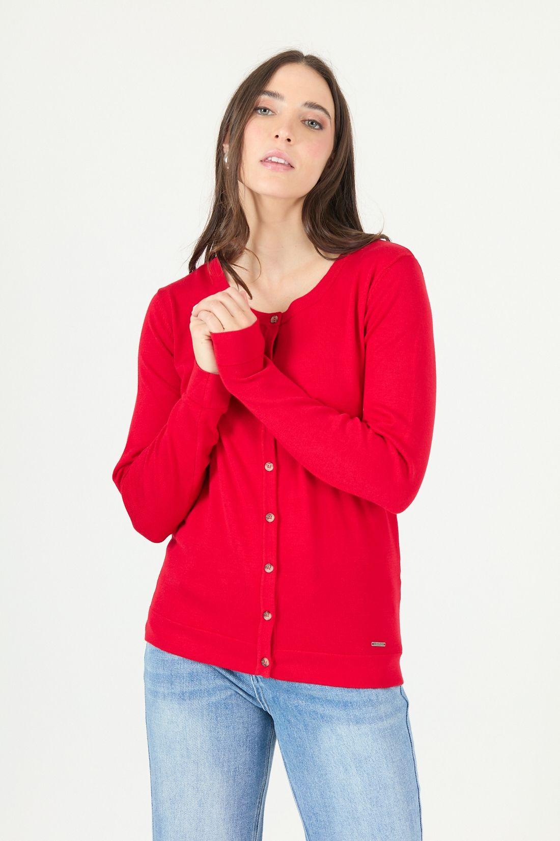 Cardigan rojo 2467-1