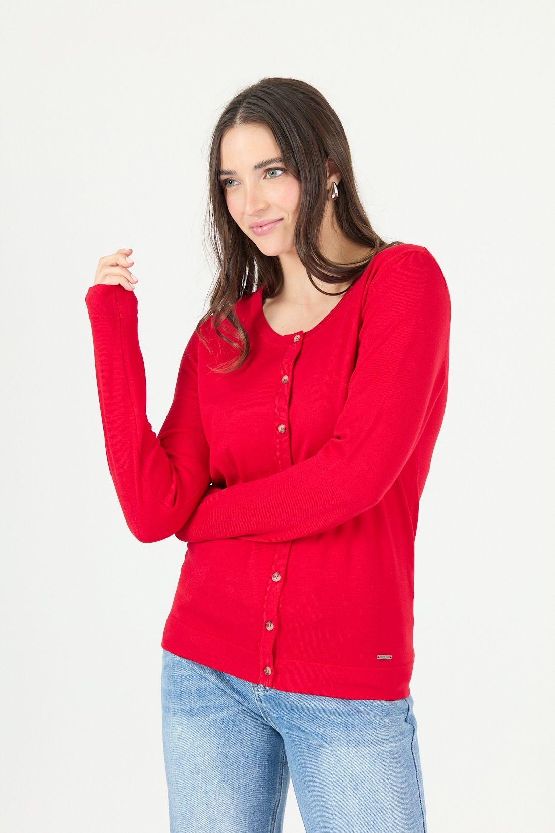 Cardigan rojo 2467-3