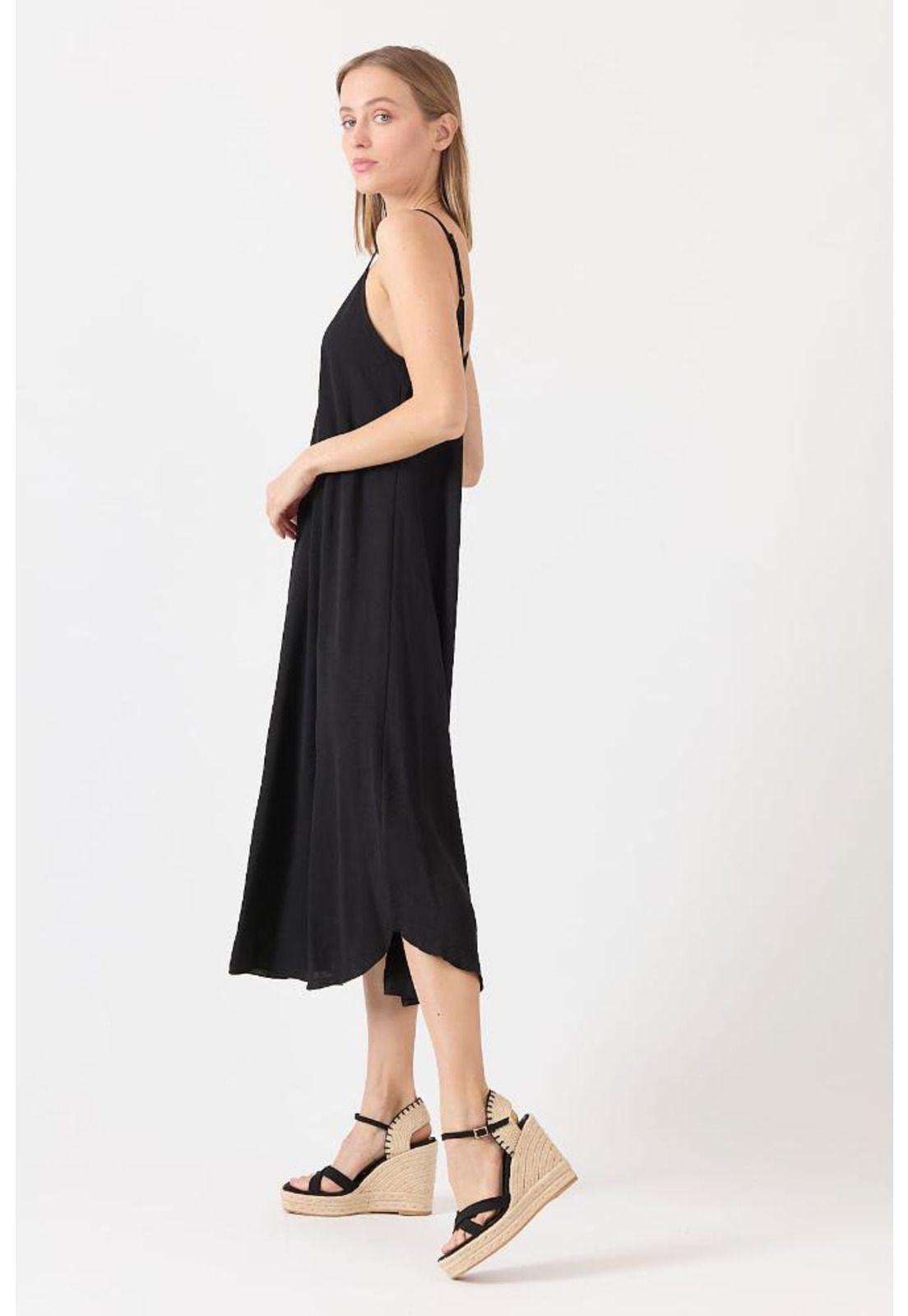 Vestido negro PRIVILEGE 1145-2
