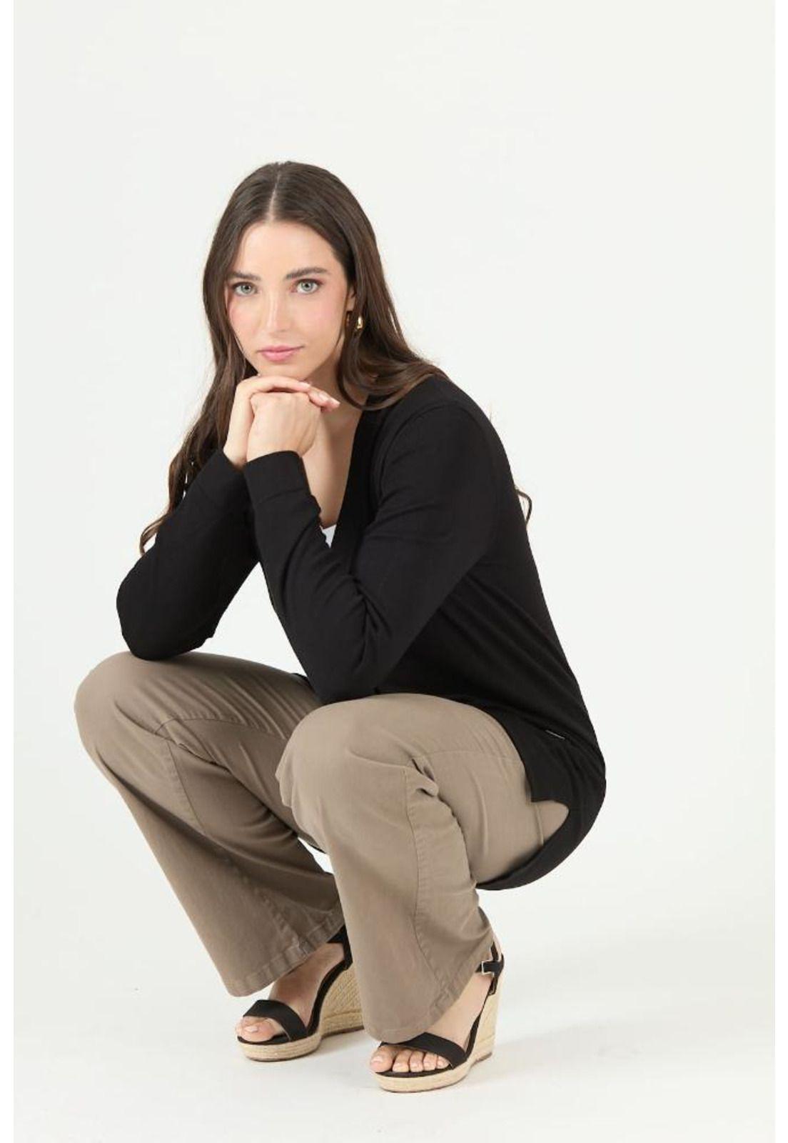Cardigan negro PRIVILEGE 2464-0