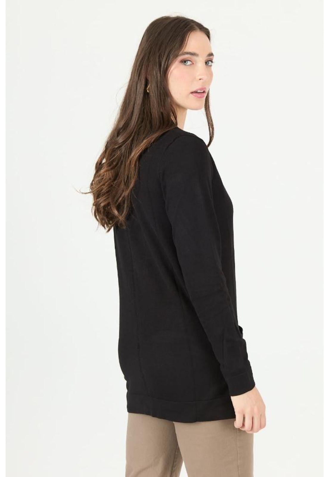 Cardigan negro PRIVILEGE 2464-3