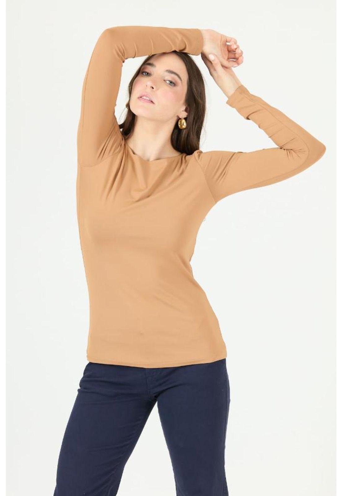 Polera caramelo PRIVILEGE 2316-0