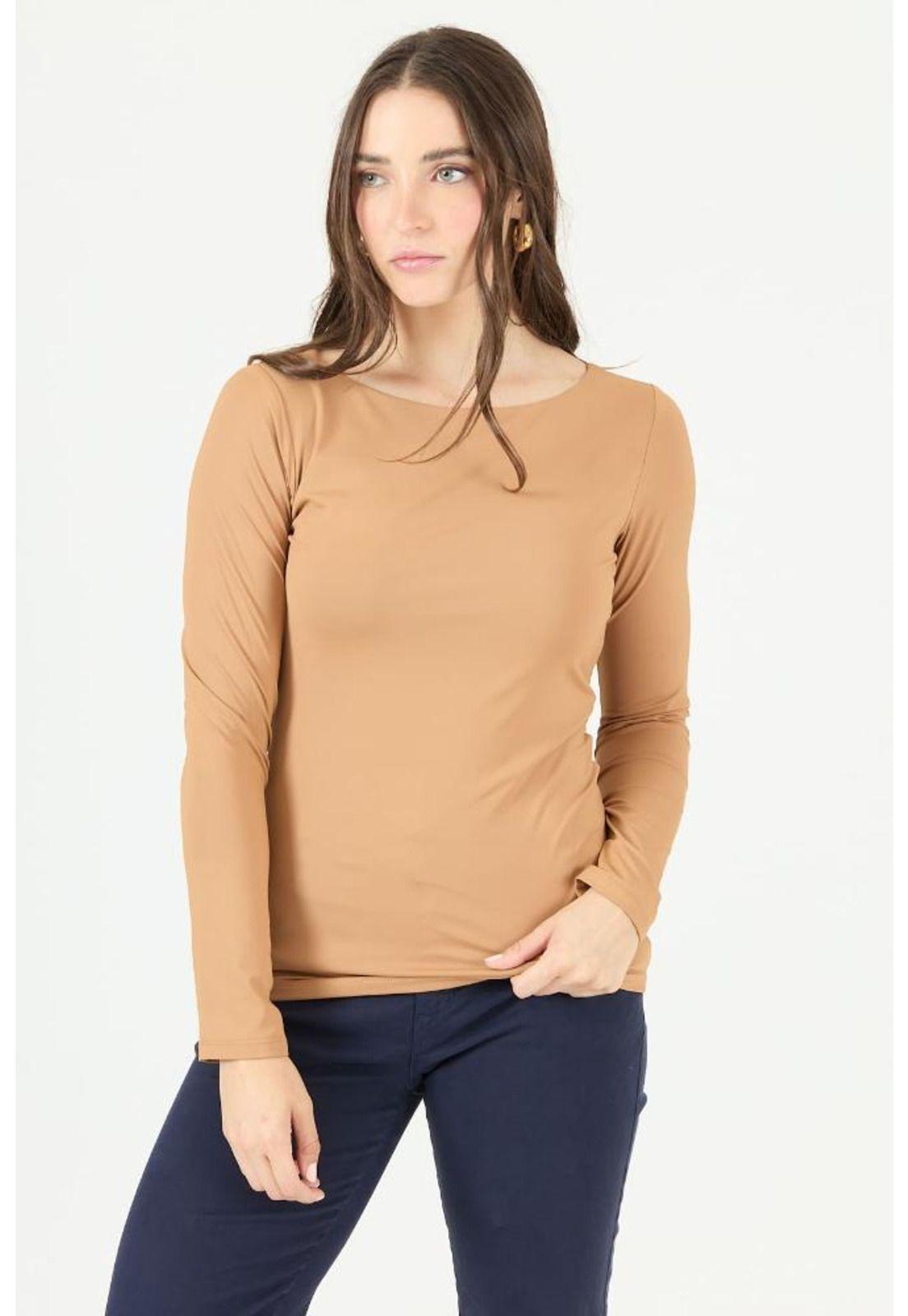 Polera caramelo PRIVILEGE 2316-1
