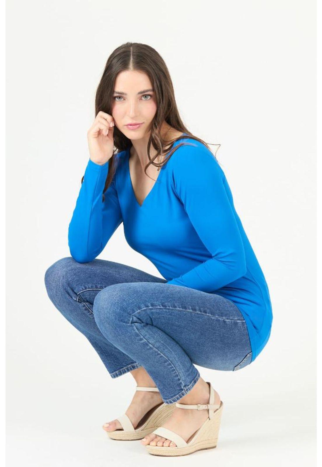 Polera azulina PRIVILEGE 2321-0