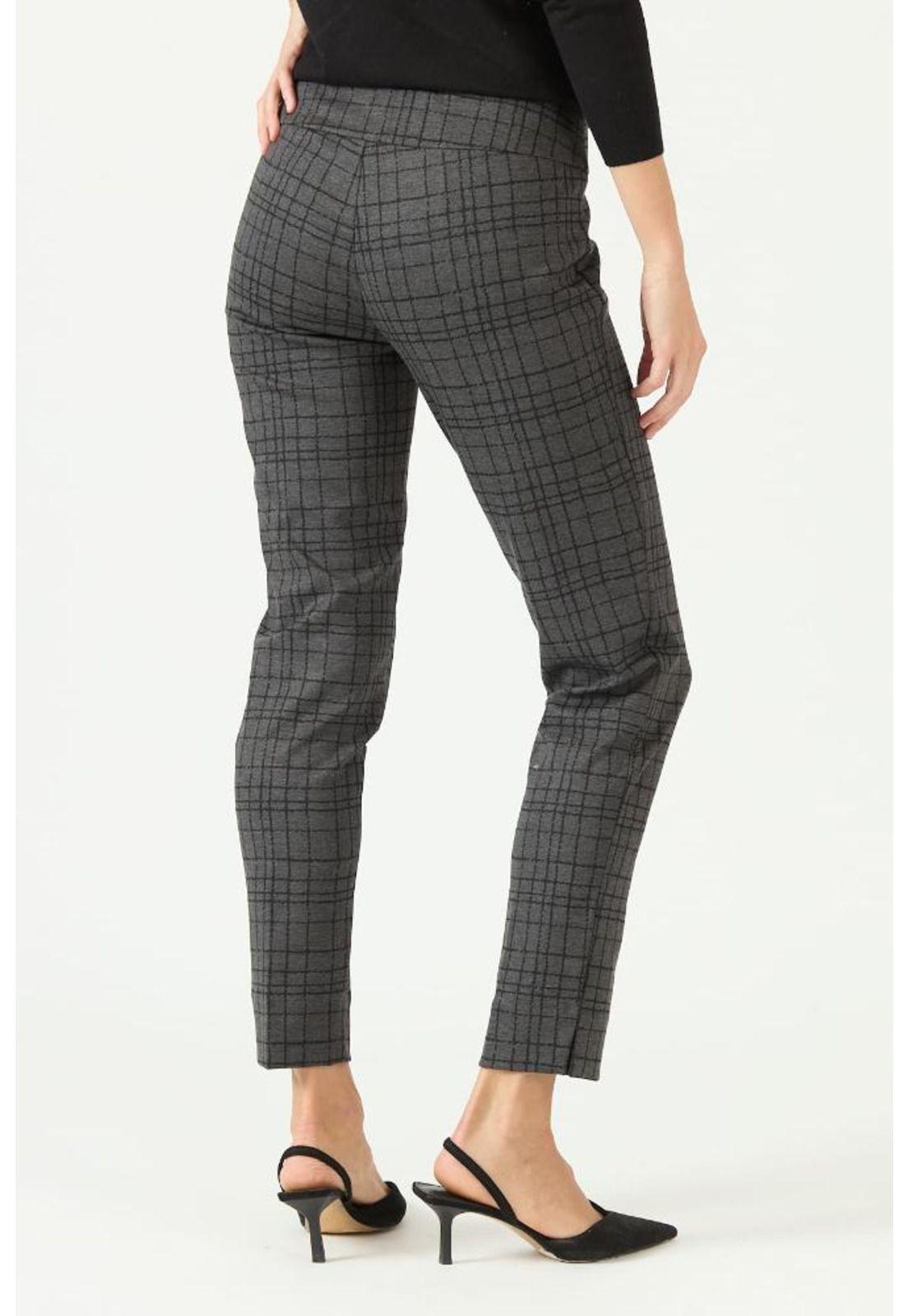 Leggings gris medio cuadros PRIVILEGE 2101-3