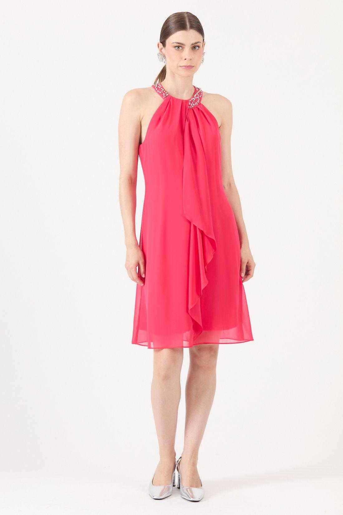Vestido Rojo Cod 0702436-0