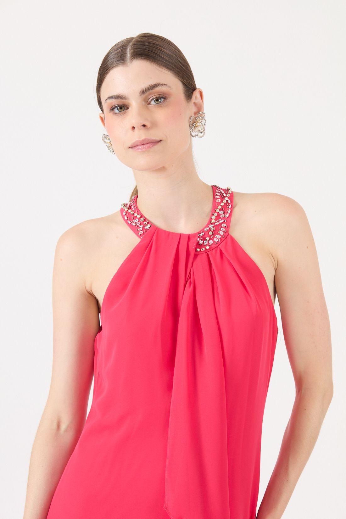 Vestido Rojo Cod 0702436-2