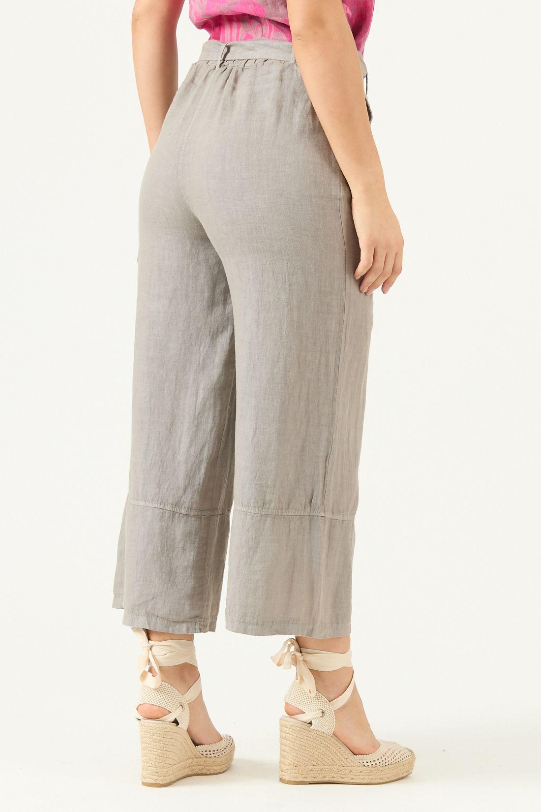 Pantalon De Lino Straight Vison Cod 2013725-3