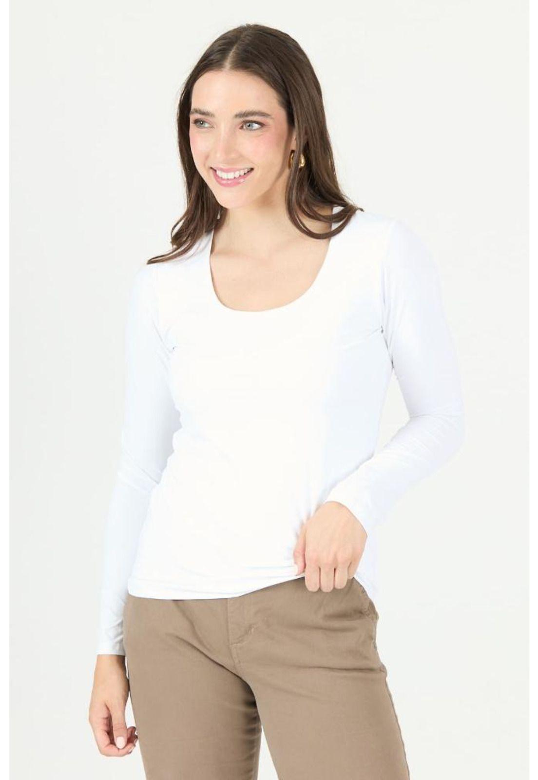 Polera blanca PRIVILEGE 2306-1