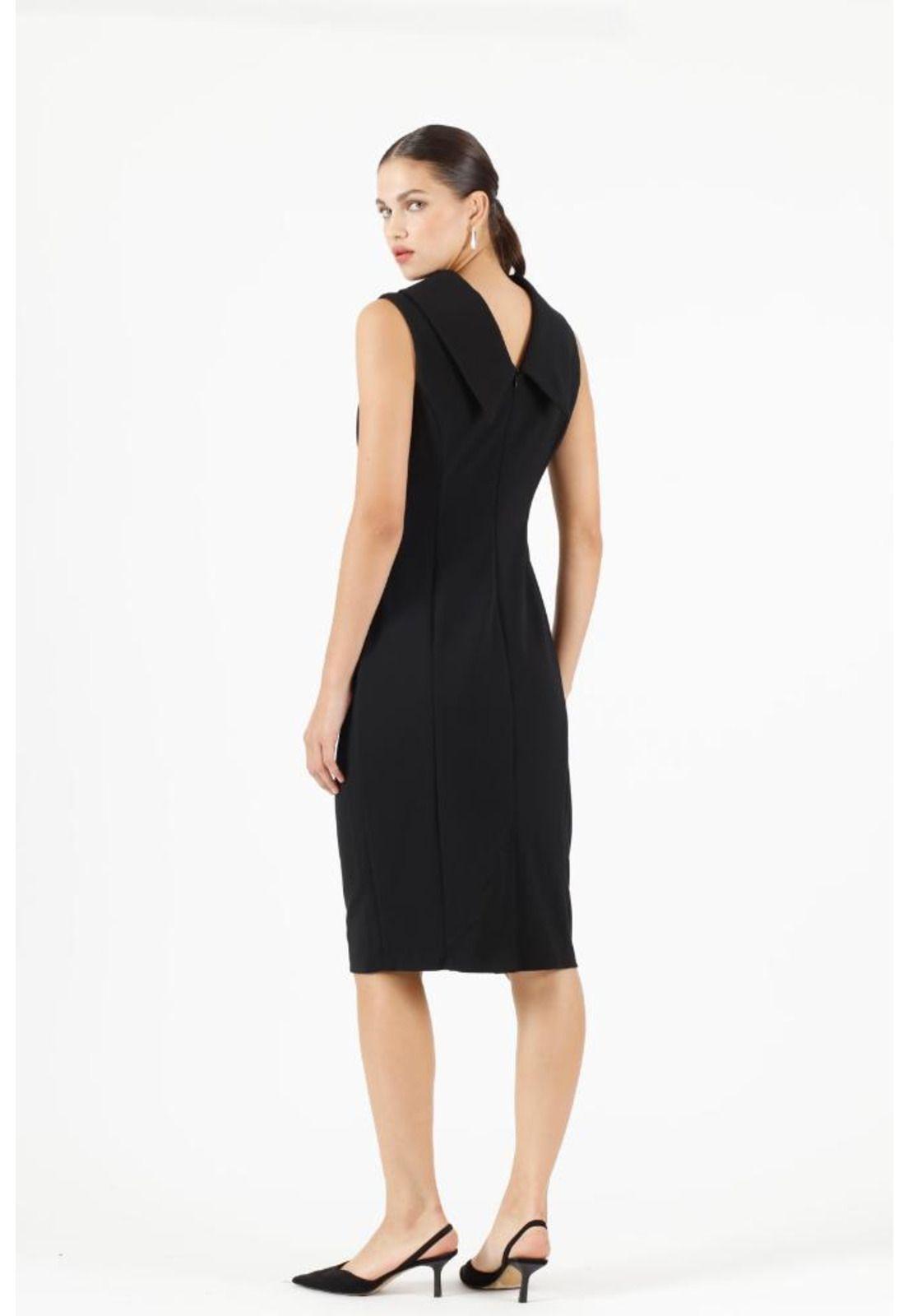 Vestido negro PRIVILEGE 306-4
