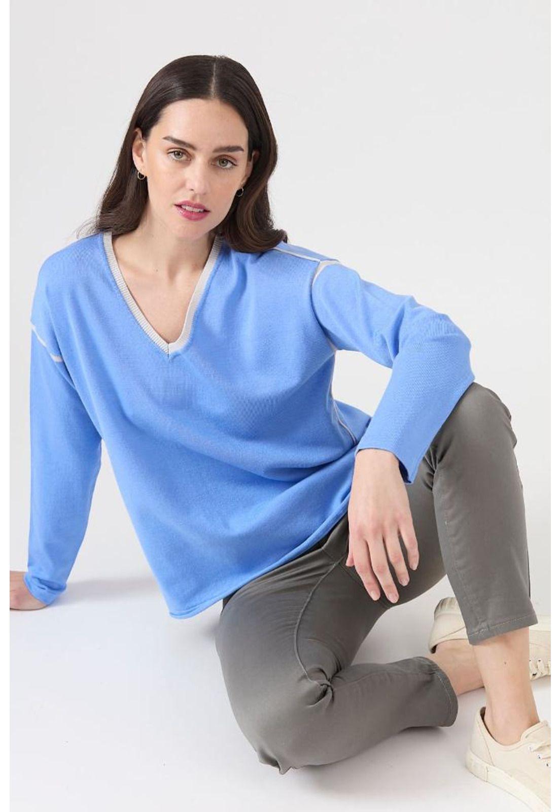 Sweater jacinto manga larga PRIVILEGE-0