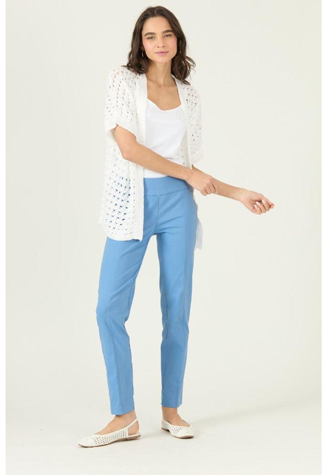 Leggings celeste PRIVILEGE 2855-0