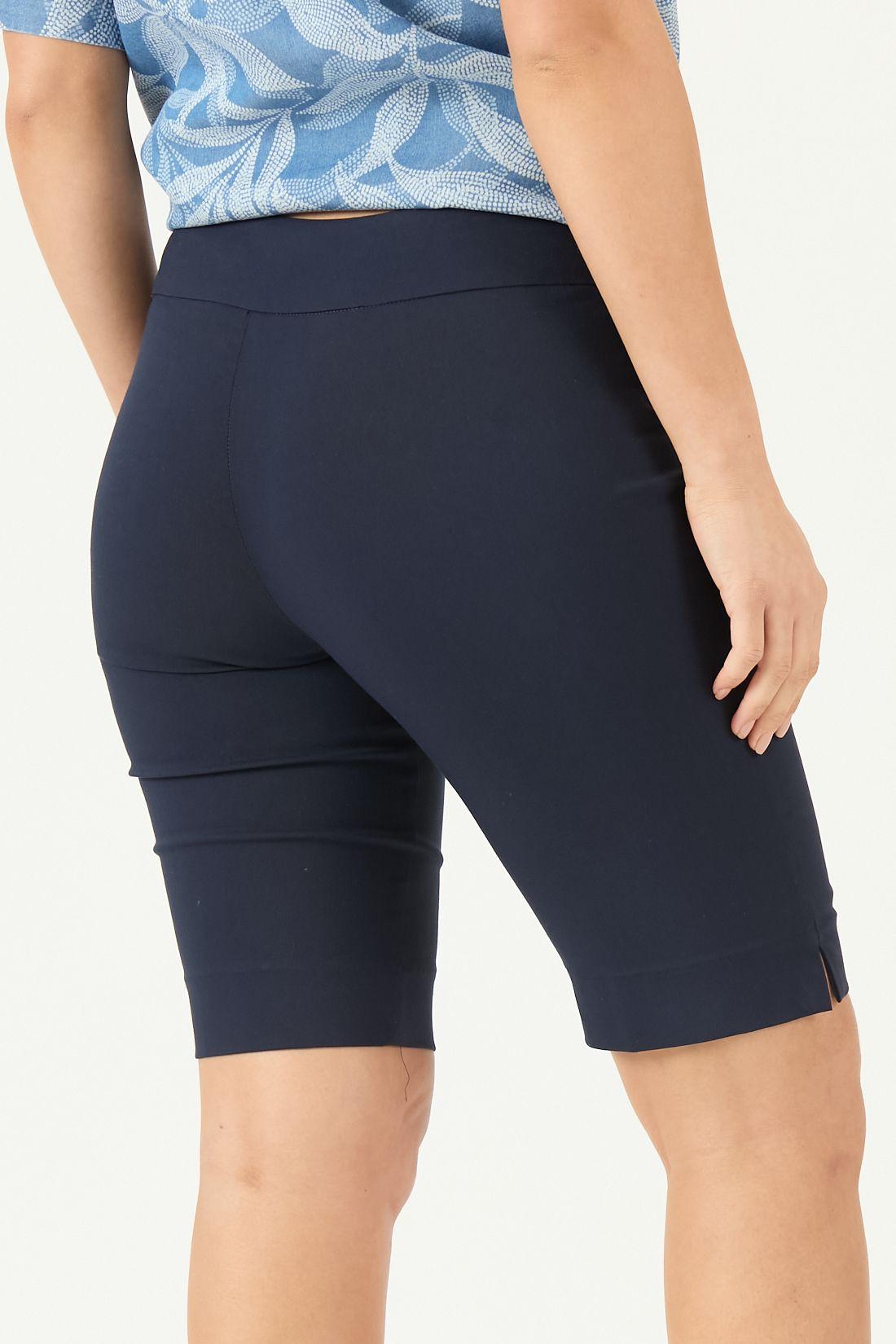 Shorts Straight Azul Cod 2100375-2