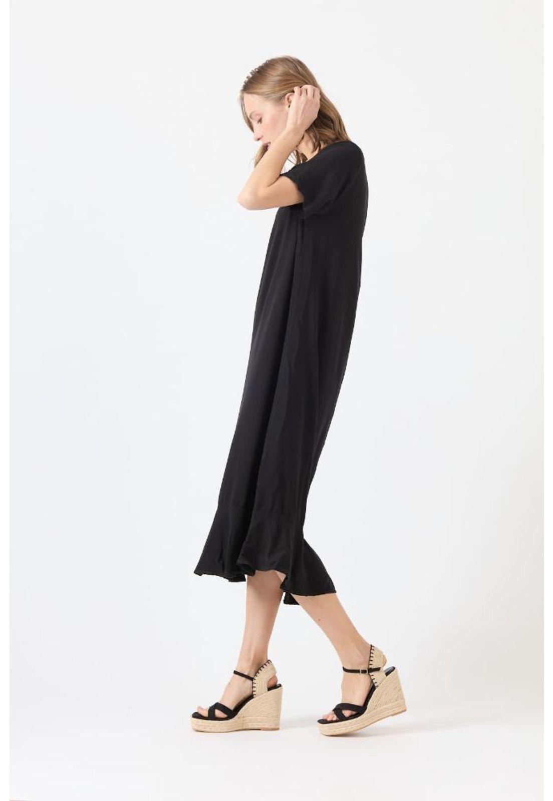 Vestido negro PRIVILEGE 1434-2
