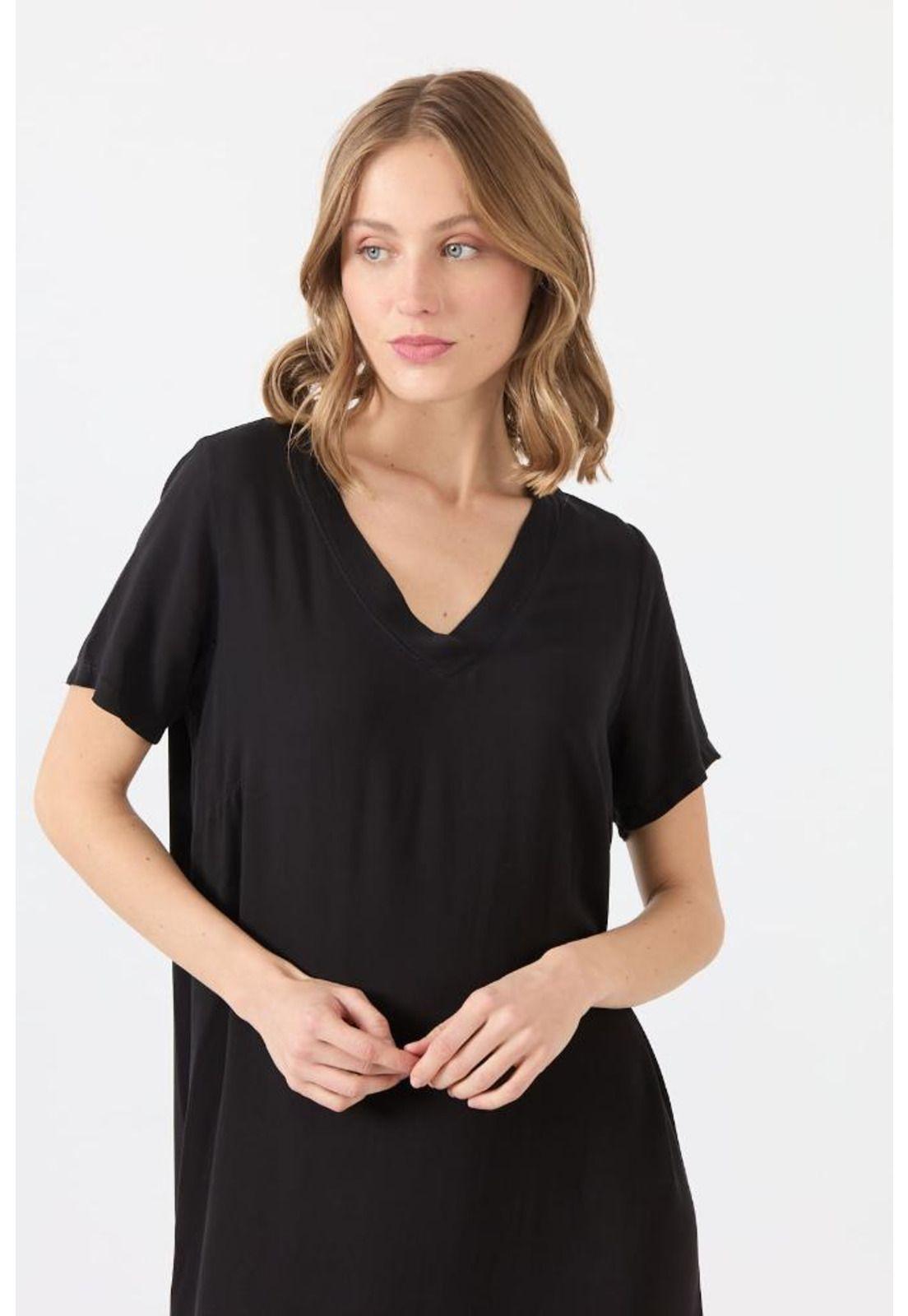 Vestido negro PRIVILEGE 1434-5