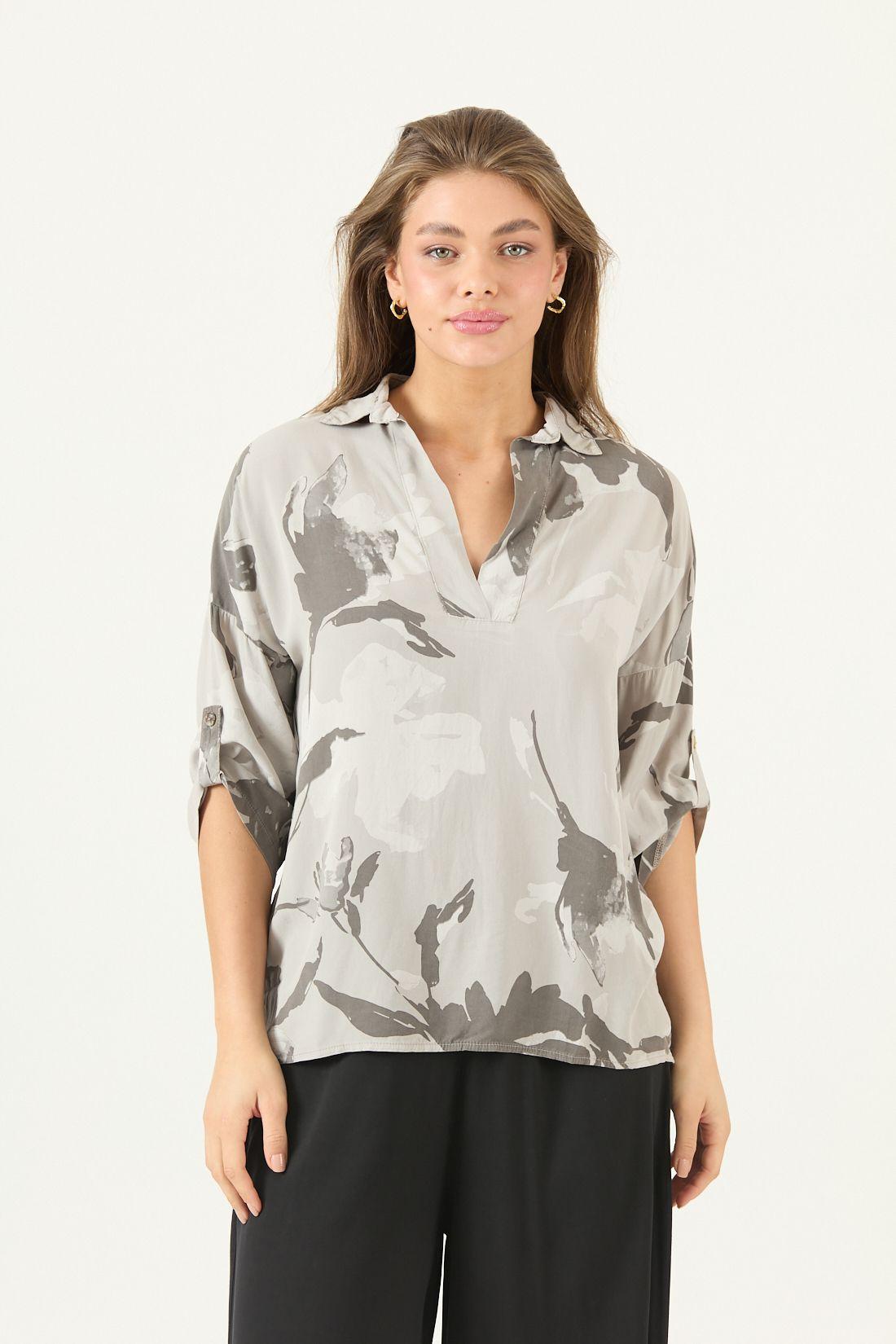 Blusa Estampada Vison Cod 4517685-2