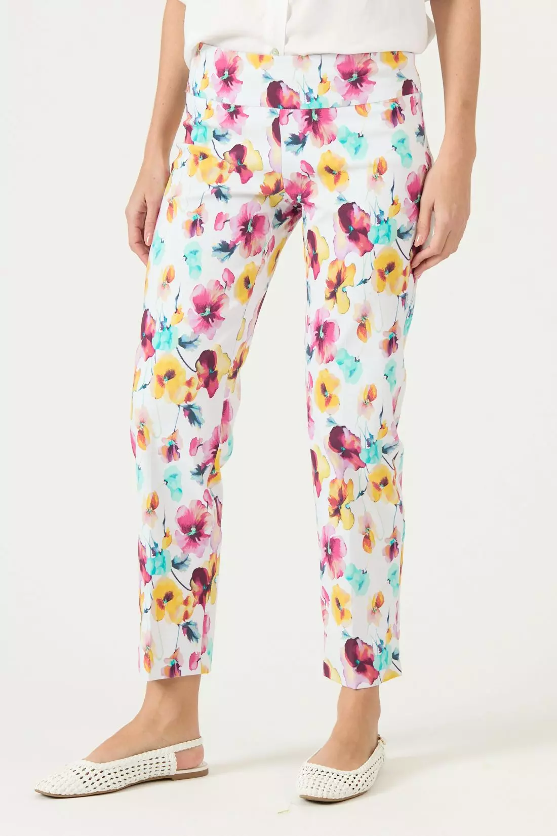Leggings Estampada Blanco Cod 1901275-1