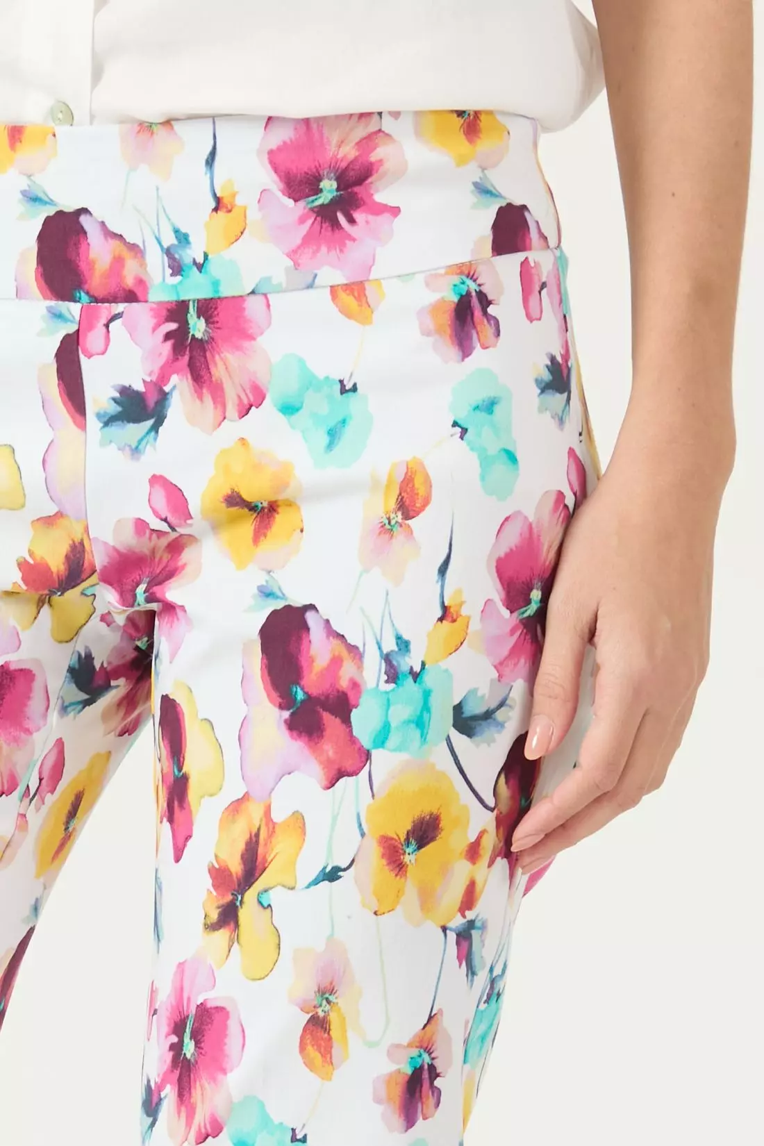 Leggings Estampada Blanco Cod 1901275-3