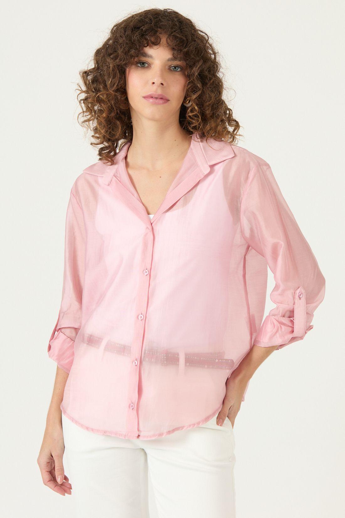 Blusa Rosa Cod 4517525-1