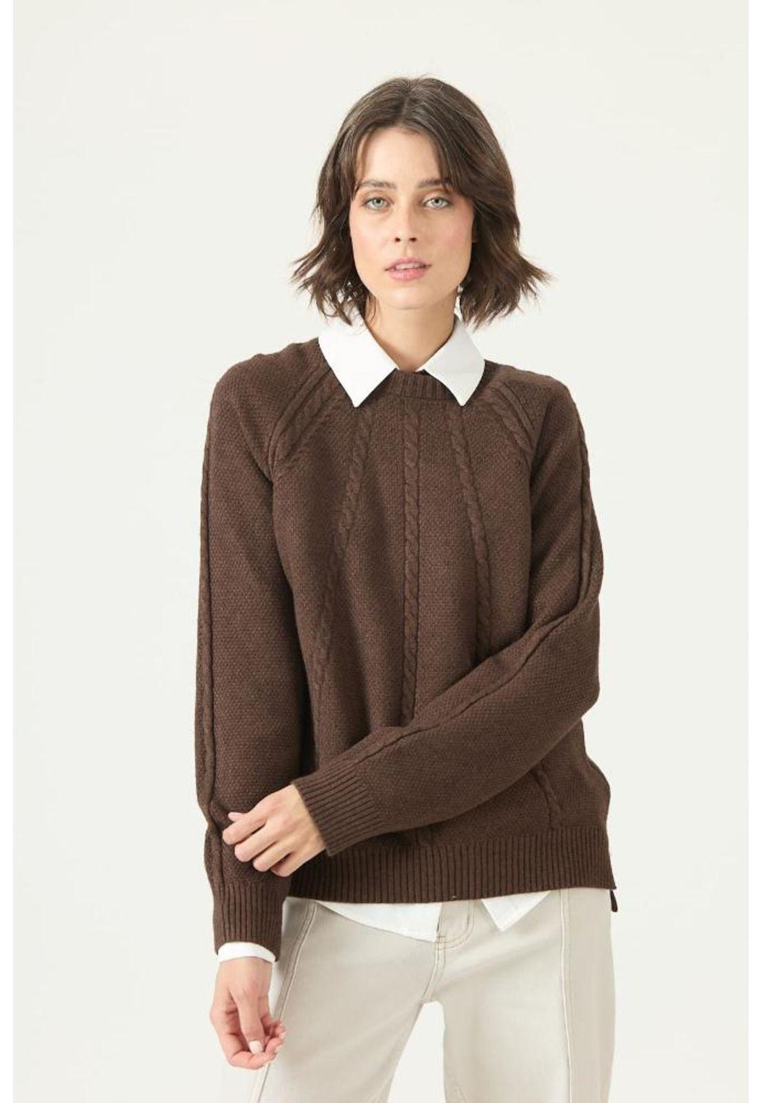 Sweater cafe moro PRIVILEGE 2774-1