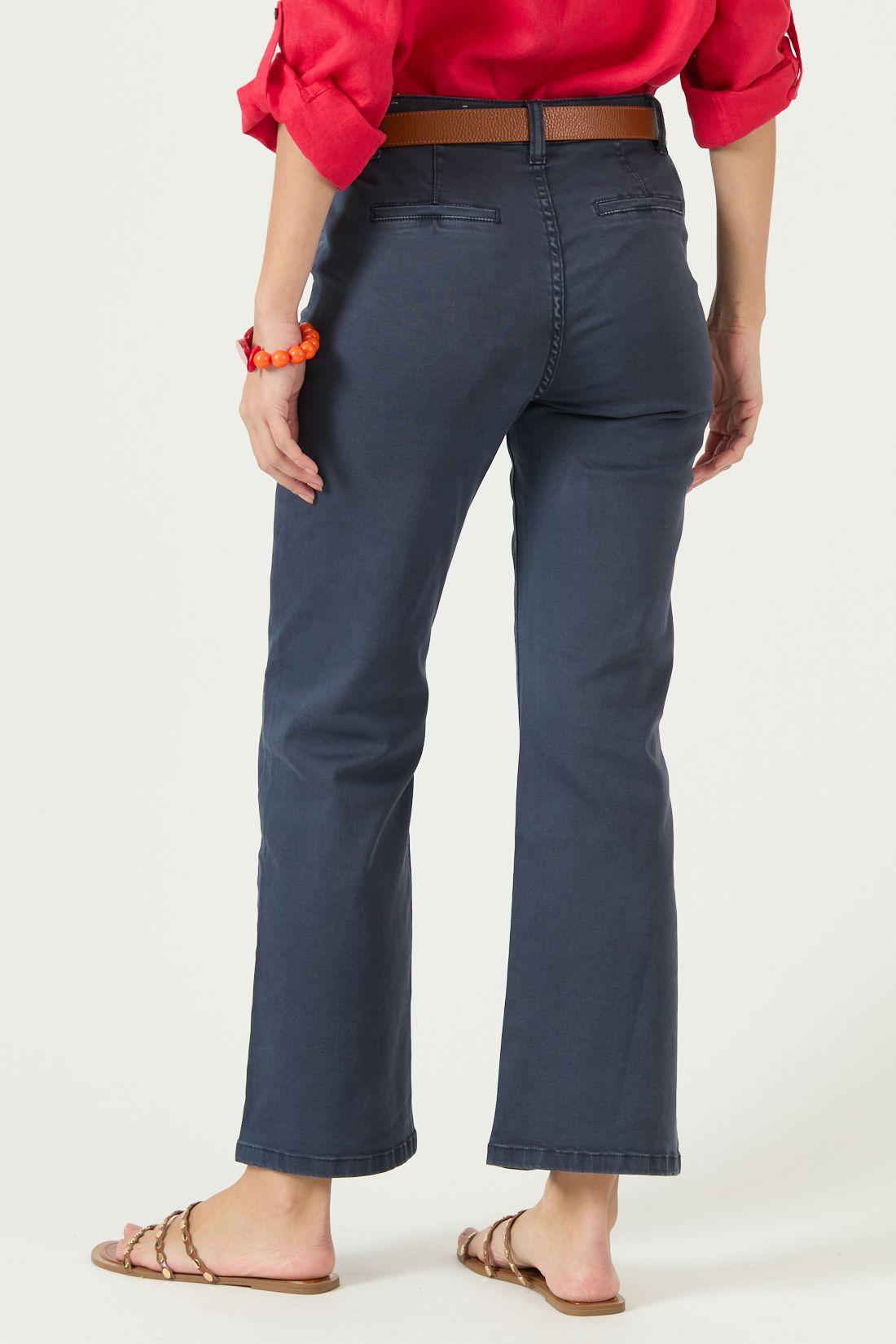 Jeans Straight Azul Marino Cod 2401005-2