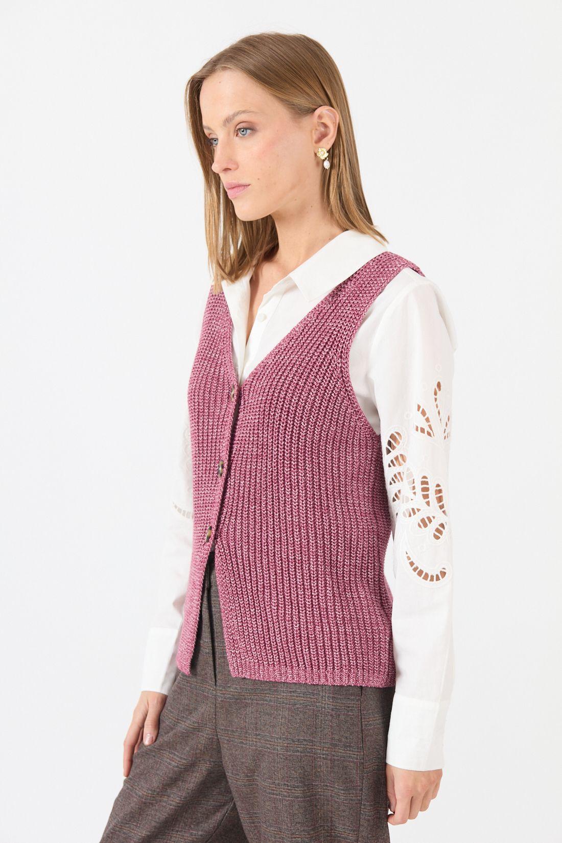 Sweater Melange Burdeo Cod 5414856-3
