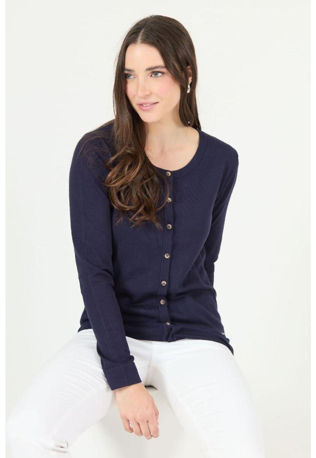 Cardigan azul marino PRIVILEGE 2465-0