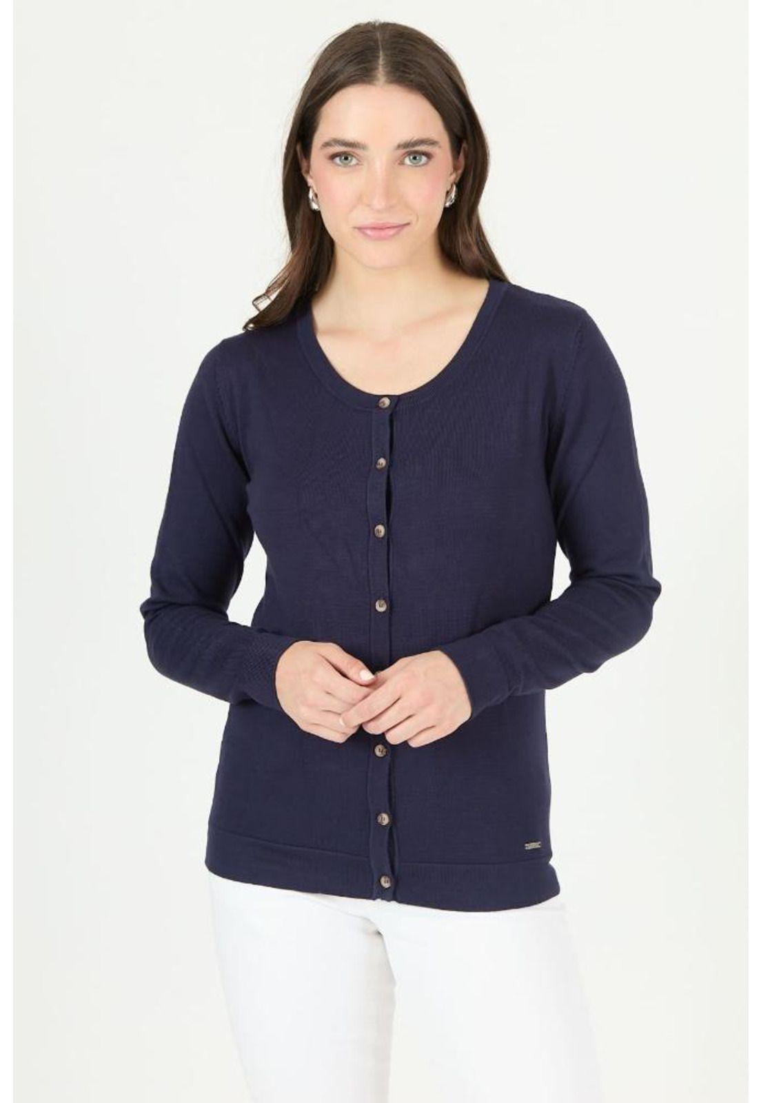 Cardigan azul marino PRIVILEGE 2465-1