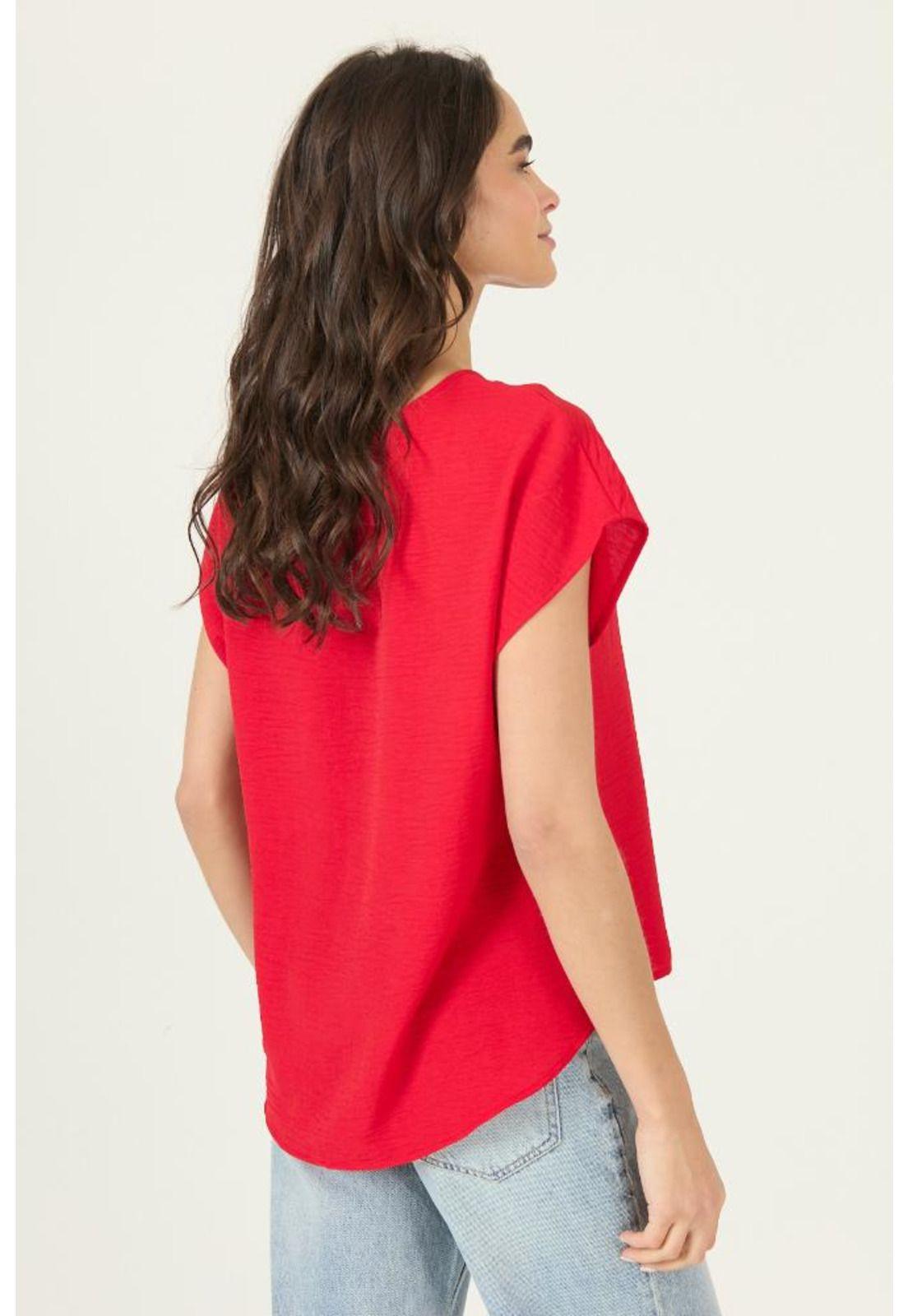 Blusa roja PRIVILEGE 2929-4