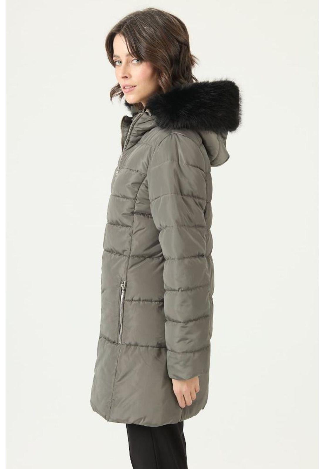 Parka verde PRIVILEGE 2735-3
