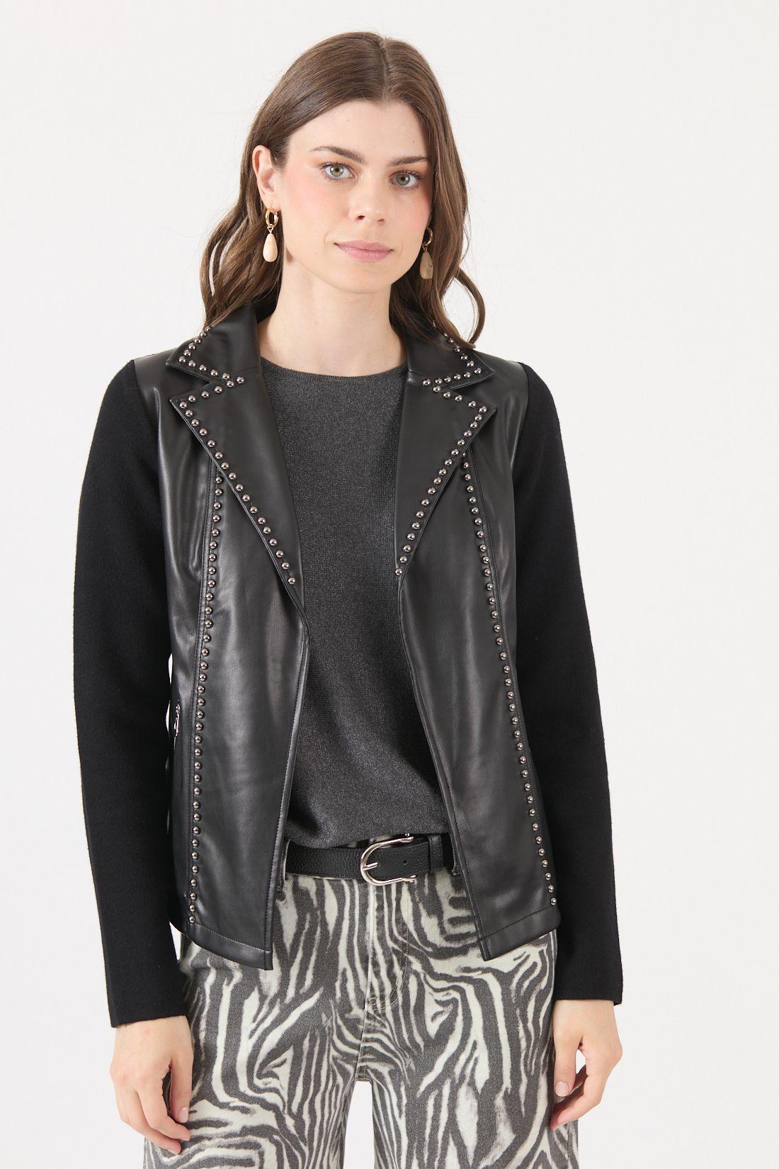 Chaqueta Negra Cod 1535976-2