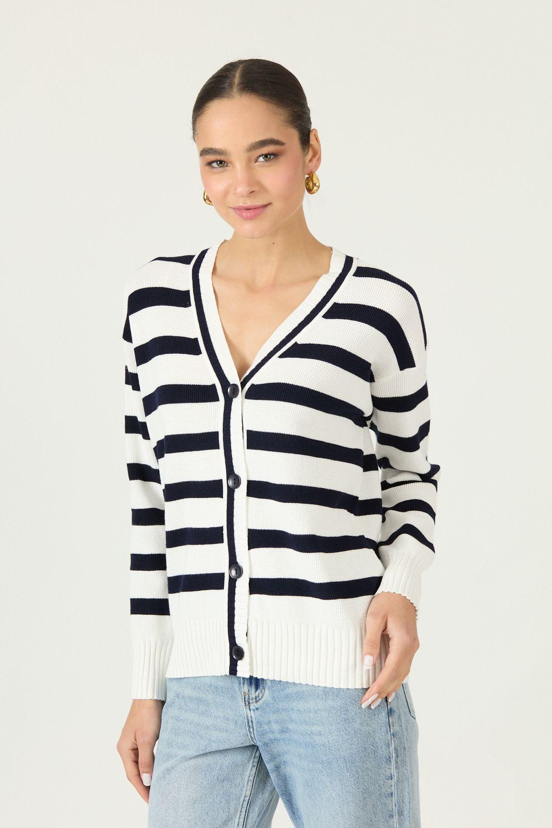 Cardigan Azul Cod 5405975-0