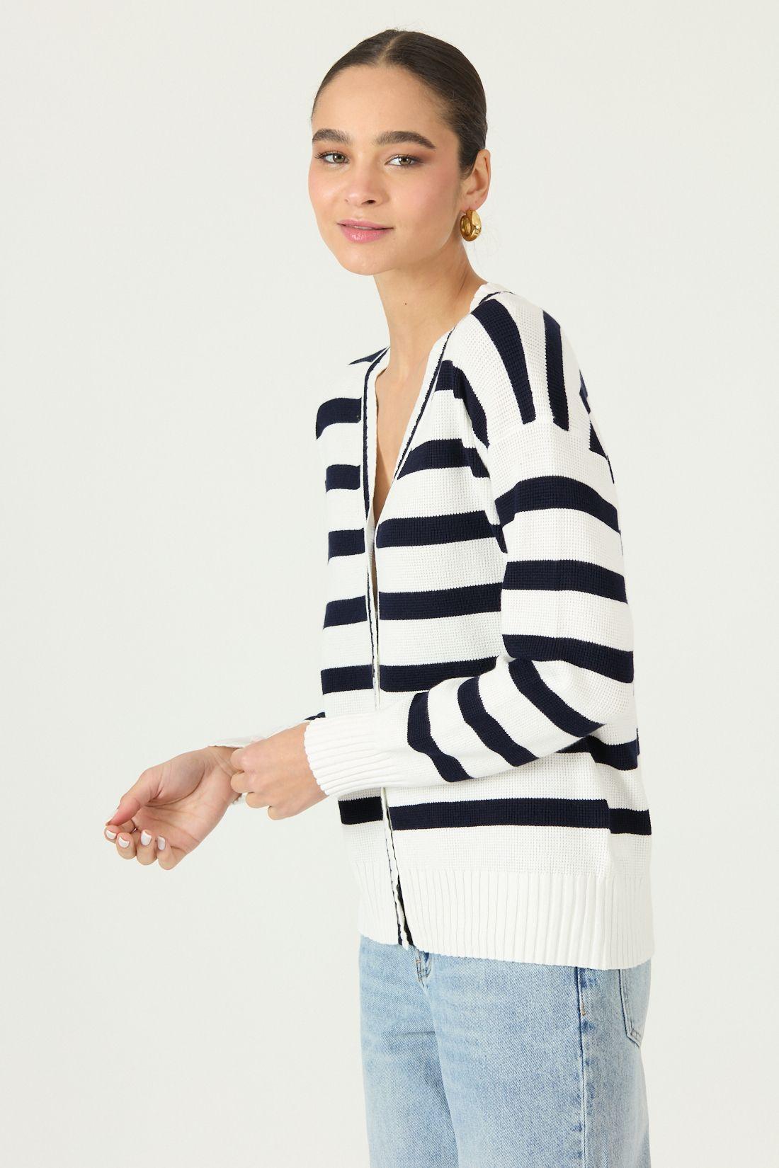 Cardigan Azul Cod 5405975-2