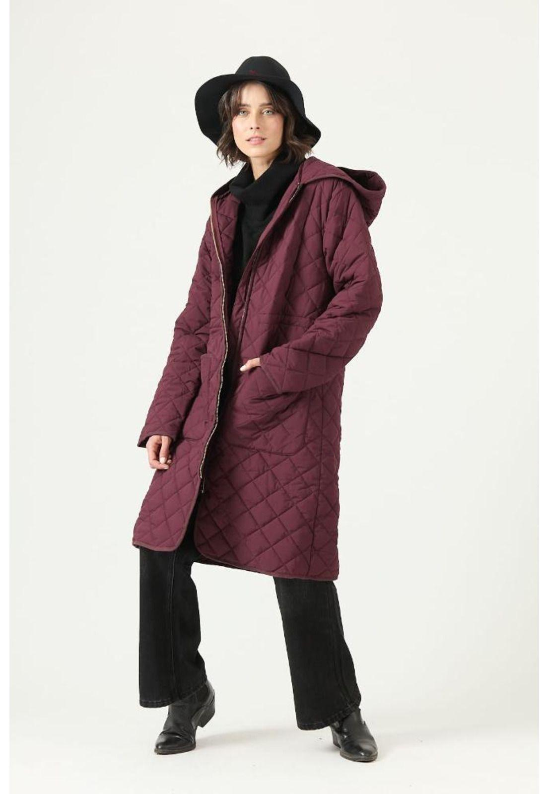 Parka burdeo PRIVILEGE 2740-0