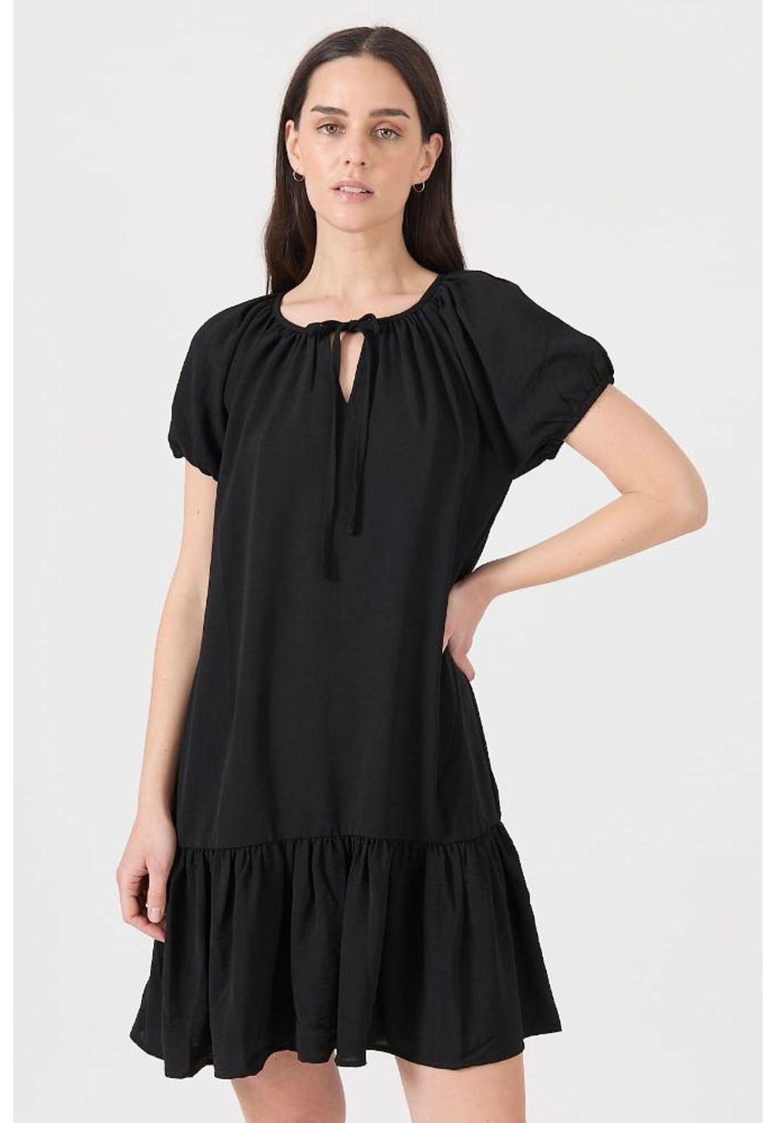 Vestido negro PRIVILEGE 1133-2