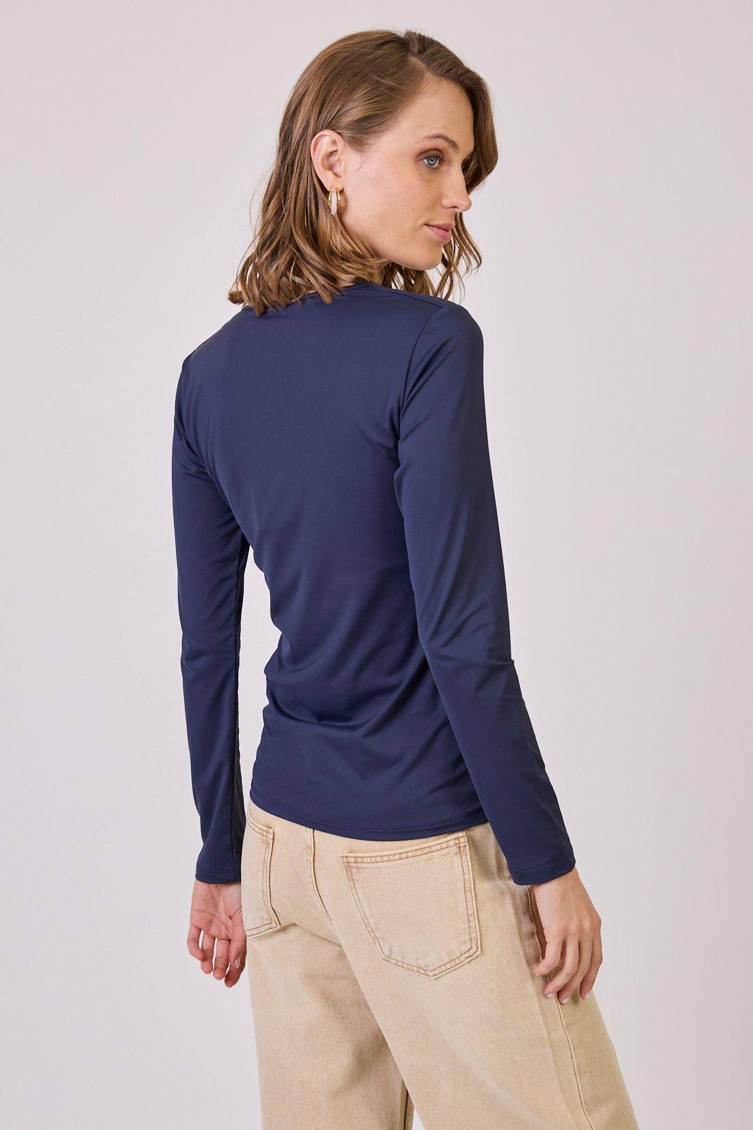Polera Poliamida Azul Marino Cod 2800016-3