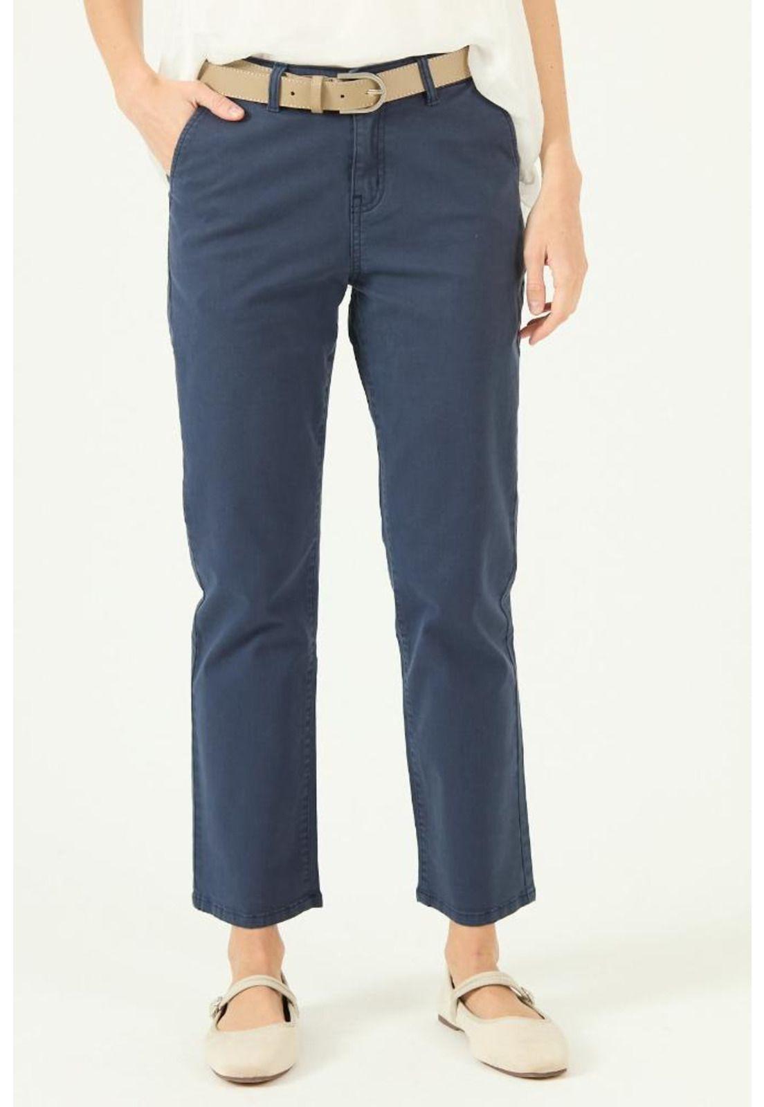 Pantalon slim azul PRIVILEGE 408-1